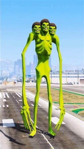 HULK + SPIDER-MAN = SPIDERHULK! 🕷️💥 Unstoppable Monster Chaos in GTA 5! ⚡ #shorts #gta5 #hulk