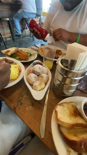 One of the best breakfasts I’ve ever had @ Toast restaurant in New Orleans