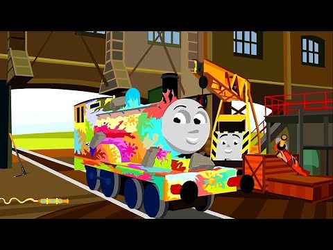 Engine Repair Thomas And Friends - Edward in the paint Animated Episodes