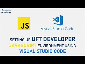 Configure UFT Developer for JavaScript using Visual Studio Code