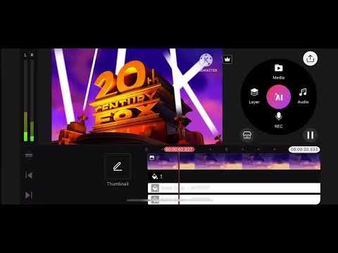 20th century fox speedrun on KineMaster