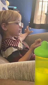 Loves his 🦕 chicken nuggets! Love ❤️ | Jackie Knight