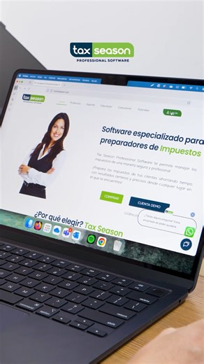La temporada de impuestos pone a prueba tu forma de trabajar día a día. Tax Season Professional Software tiene lo que tú estás buscando: - Gestión multiusuario - Seguridad y privacidad: protegemos los datos confidenciales de todos tus clientes - Asesorías diarias durante toda la temporada, desde el inicio hasta el final - Transmisiones ilimitadas para individuos y corporaciones Trabaja con un software pensado para el ritmo real de la temporada. 👉 ¡Clic aquí! https://bit.ly/TaxSeasonProfessional