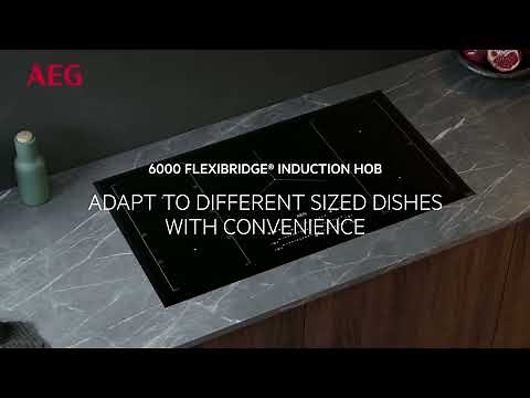 90cm Induction hob with 5 cooking zones