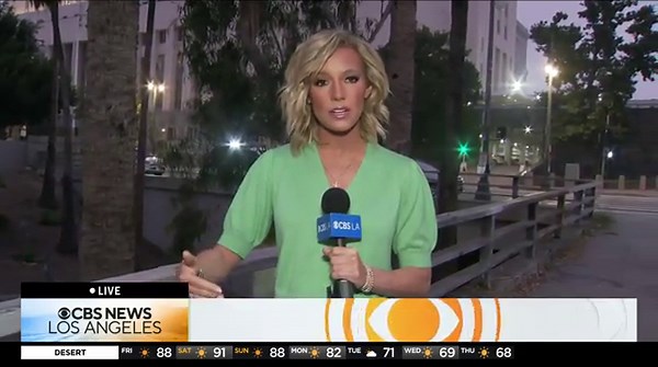 Gates installed along 101 Freeway ramps in downtown Los Angeles ahead of No Kings protests