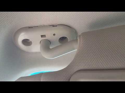 How to replace the sun visor on lincoln mkz zephyr fusion and Milan