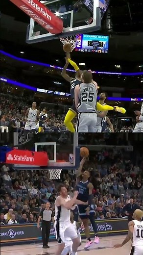 JA MORANT with another CRAZY POSTER DUNK! | #shorts