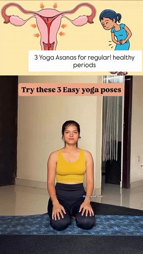 400K views · 5K reactions | Say goodbye to period pain!  Try these 3 easy yoga poses to ease cramps and discomfort. ‍♀️ .@yog_with_soni .for more yoga tips and tricks for women’s health!  #YogaForPeriodPain #PeriodRelief #YogaForCramps #WomensHealth #MenstrualHealth #YogaBenefits #PeriodPositivity #CrampsBeGone #YogaInspiration #yoga #soniyogpose .✨律‍♀️✨律‍♀️✨律‍♀️✨律‍♀️✨ | Soni Singh | Facebook