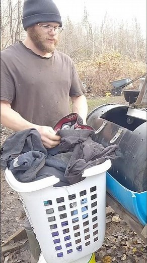 DIY off grid washing machine