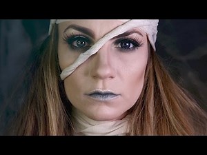 Sexy Mummy Halloween Makeup Tutorial | Angela Lanter