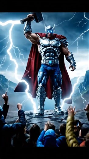 God of Thunder! Transformation machine #funny #shorts
