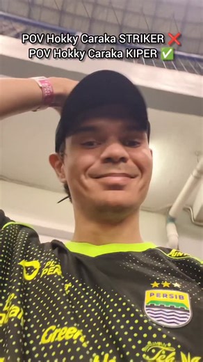 POV: Hokky Caraka jadi KIPER 😳✅ PERSIB 1-0 PERSITA #pov #persib #hokkycaraka #caraka #liga1 | Cowokperancis