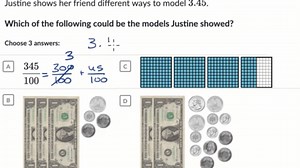 Relating money to decimals