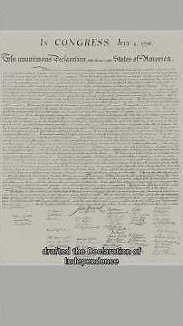 Thomas Jefferson drafted the Declaration of Independence on this desk