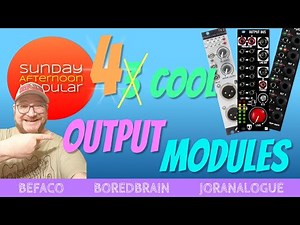 3 COOL OUTPUT MODULES for every situation! + why an output module is better than just an attenuator!