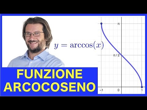Funzione arcocoseno, definizione grafico e proprietà