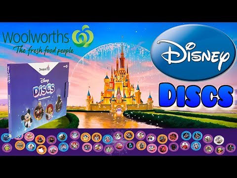 Woolworths Disney Discs | 30+ Pack opening | Set Information