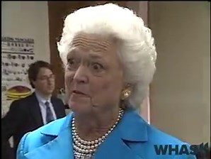4.2K views · 43 reactions | As we remember Barbara Bush we came across this video of her visiting students at Wheatley Elementary School in September 1992 while she was promoting literacy. Do you know anyone who went to Wheatley in the 1990s? Tag them in the comments so they see themselves having fun with the former first lady. | WHAS11 News | Facebook