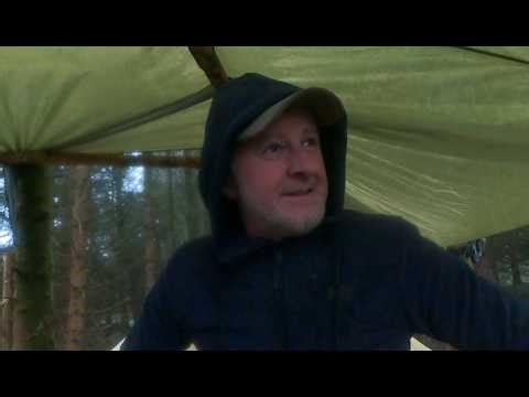 A Wet and Windy Camp | My Woodlands Series 🪵🪓
