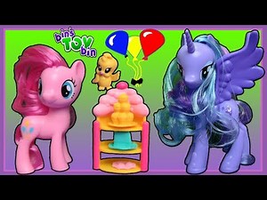PRINCESS LUNA and PINKIE PIE Toys from My Little Pony: The Movie (2017)