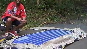 Daddy T Show How to inflate the intex Excursion 5 Boat