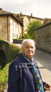 Elda was born at Il Borro and lived here until she was 70. She is the mother of Rino, the last dweller of Il Borro. Witness to the story of her life at Il Borro, between a half-destroyed villa during the war, Osteria del Borro that used to be a school, and boys playing with balls protected by the walls of the borgo. Live the life of Il Borro through the words of those who passed the testimony from its past to its future. www.ilborro.it/en/ . Elda è nata a Il Borro ed è vissuta qui fino a 70 anni