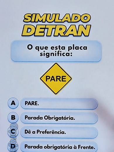 Simulado Detran 2026: Prepare-se para a Prova Teórica