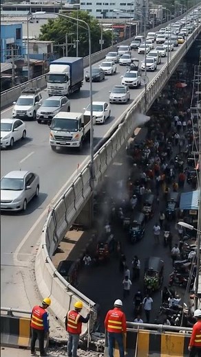 SHOCKING Bridge Collapse Caught on Camera 2025 | Dramatic Overpass Failure Footage