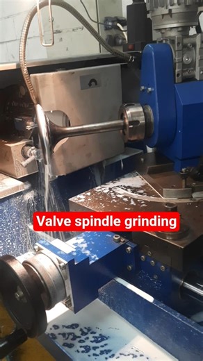 Himsen duel fuel engine #valve #grinding #marineengineering #dieselengine diese #ship #shortvideo