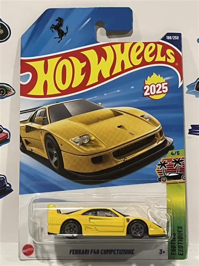 Ferrari F40 Competizione 🤯😎🛞🔥🚗💛💛💛 #ferrari #f40 #competizione #ferrariclub #hotwheels
