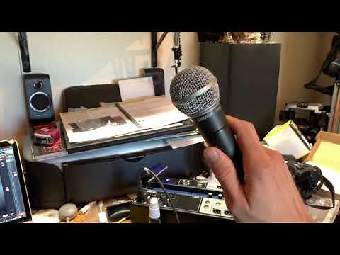 Soundcraft UI 12 with AFS2 feedback suppression (ring out) setup demonstration.