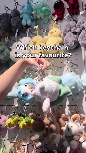 Cute Plush Keychain Collection Favorites
