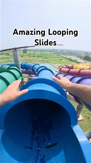 Bella Ciao playground water sliding pov #viral #shorts