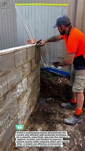 The Fastest and Cleanest Wall Rendering Technique Every Mason Should Know
