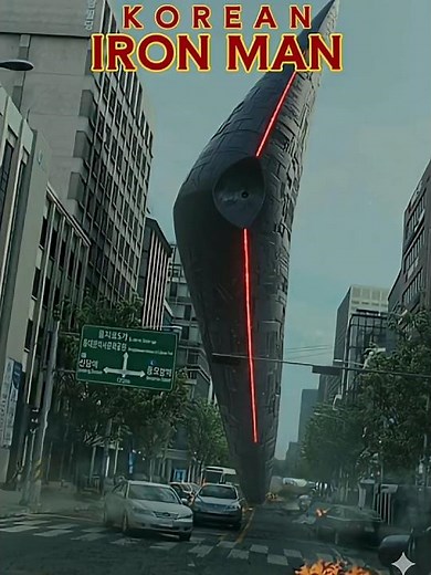 Korean Iron Man Version 2025 – Marvel-Inspired K-Tech Hero #shorts
