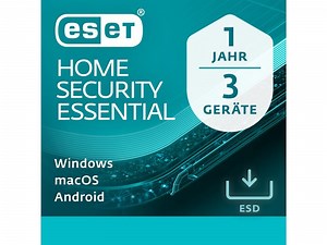 ESET HOME Security Essential ESD, Vollversion, 3 User, 1 Ja - BRACK.CH