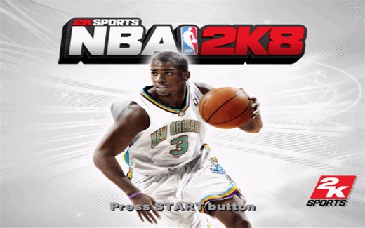 PS2 2K Sports NBA2K8 Paul