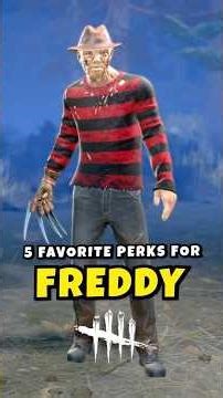 5 FAVORITE Perks for FREDDY in DBD 😛 #dbd #deadbydaylight