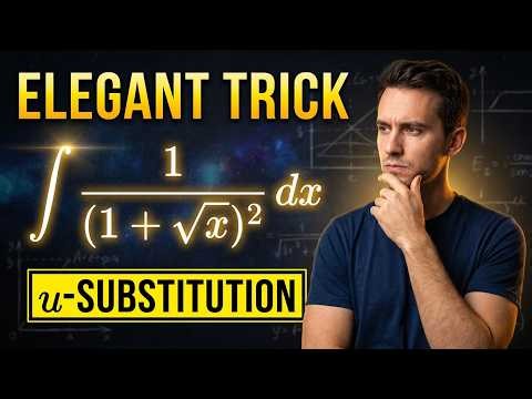 How to Integrate 1 / (1 + sqrt(x))^2 dx | Elegant u-Sub Trick 🔥| Smooth Integrals