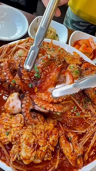 유진심해물찜 영종도 맛집 통창뷰 해물찜 서비스 후기