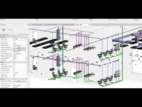 Checking for Interferences in Revit MEP