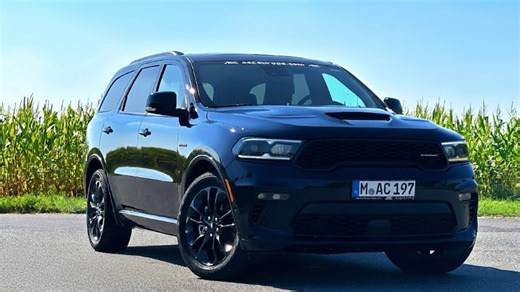 Dodge Durango on the Autobahn is big, loud and different