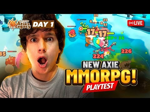 Axie Infinity's Atias Legacy Playtest MMORPG