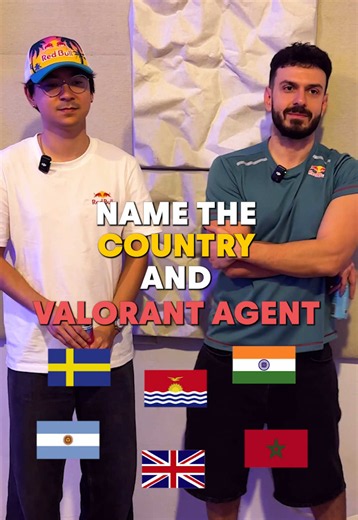 Guess the Country and Valorant Agent with TenZ & Tarik