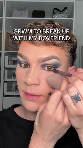 Replying to @Cc the perfect “break up” look, if anyone needs it! #grwm #makeup #fyp #breakup #makeuptutorial