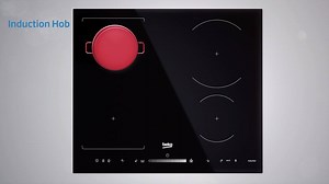 Built-in Induction Hobs are stylish, energy saving and easy to clean! Did you know our Induction Hobs cleverly recognise the size of your pots and pans? | Beko