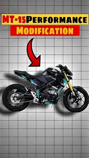 Yamaha MT-15 Performance Modification || Power Unlock || 🚀 #shorts #mt15 #yamaha