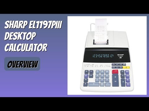 REVIEW (2026): Sharp EL1197PIII Desktop Calculator. Features
