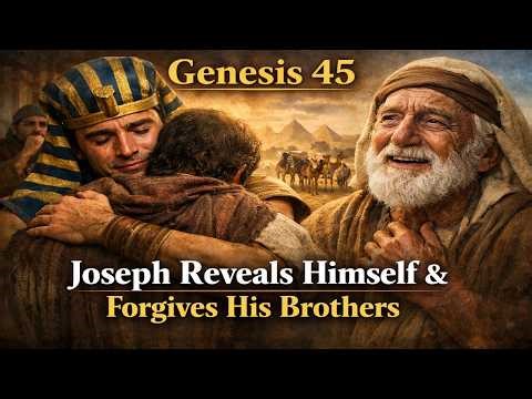 Genesis 45 Explained | Joseph Reveals Himself | A Beautiful Story of Forgiveness