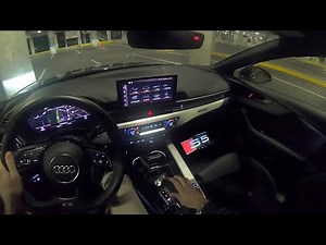 2020 Audi S5 Sportback Quattro - POV Saturday Night Drive